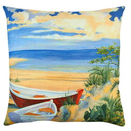 Aberto Design Cojín A12602 de Algodón y Poliéster, 43x43cm, Suave y Duradero, Relleno de Silicona para Máximo Confort
